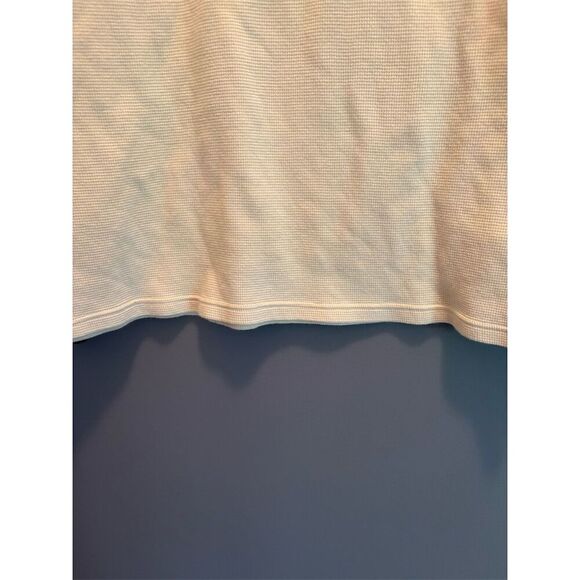 Polo Ralph Lauren Men's 2XL Ivory Pajama Top Long Sleeve V-Neck - Picture 4 of 9